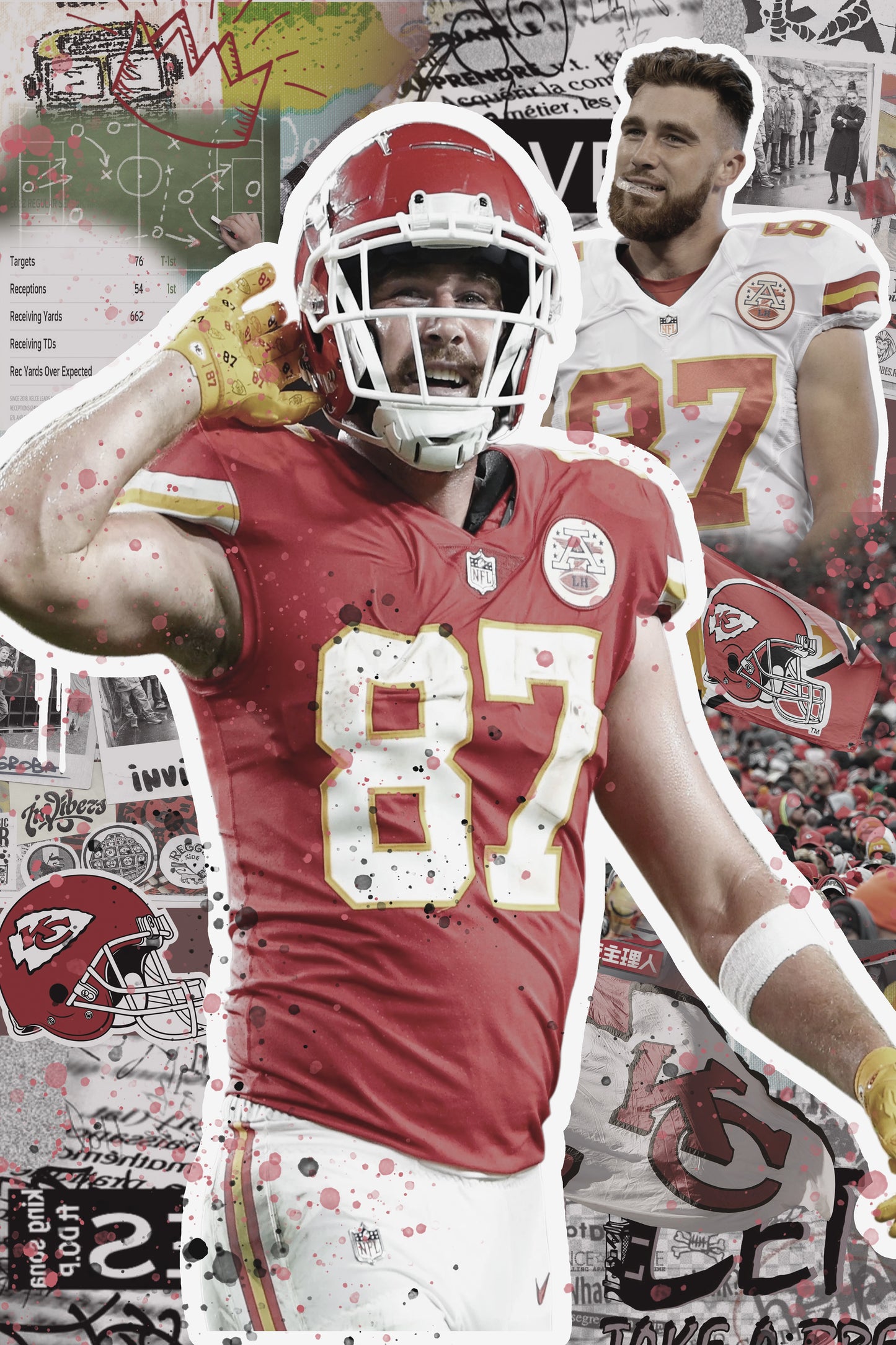 American Football Travis Kelce