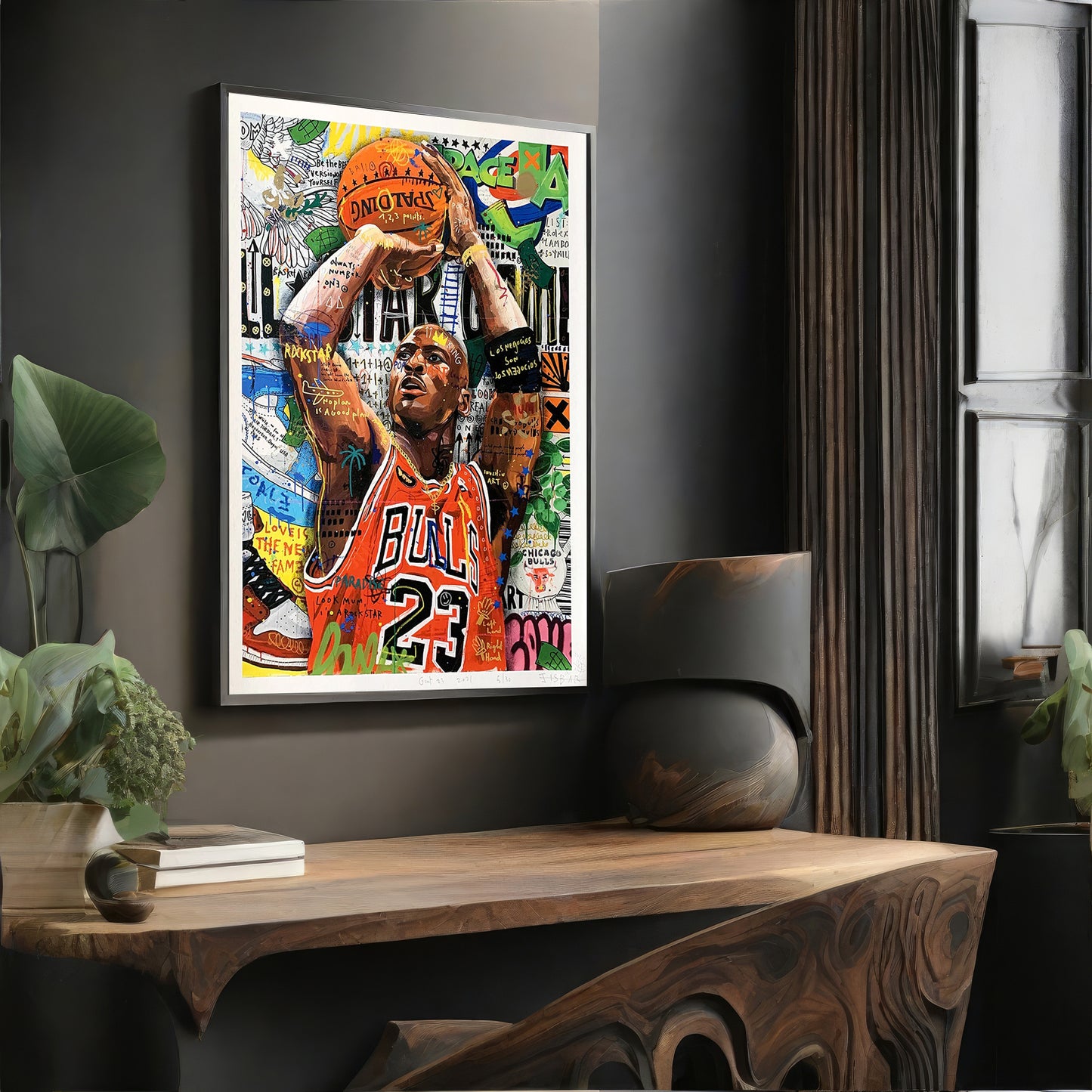 POP ART Michael Jordan Bulls Kunst