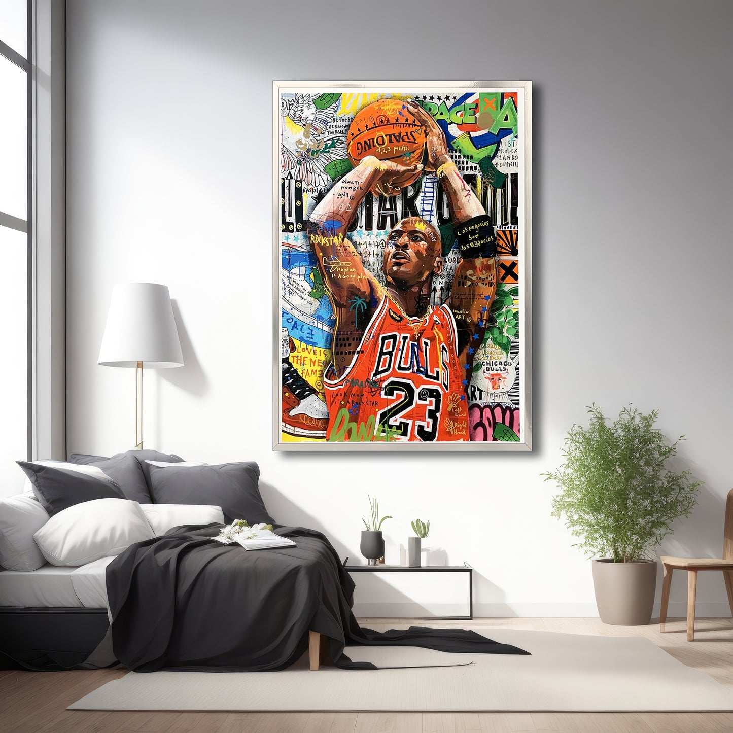 POP ART Michael Jordan Bulls Kunst