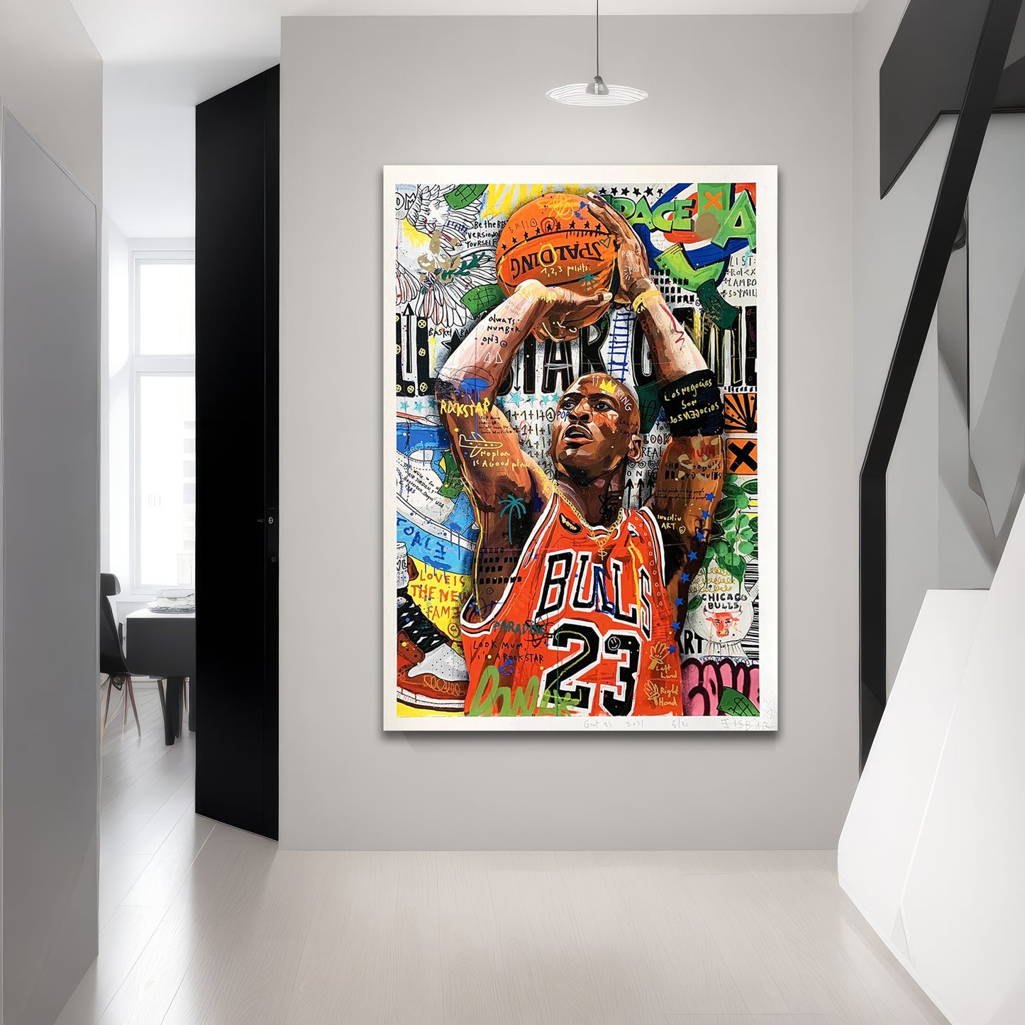 POP ART Michael Jordan Bulls Kunst