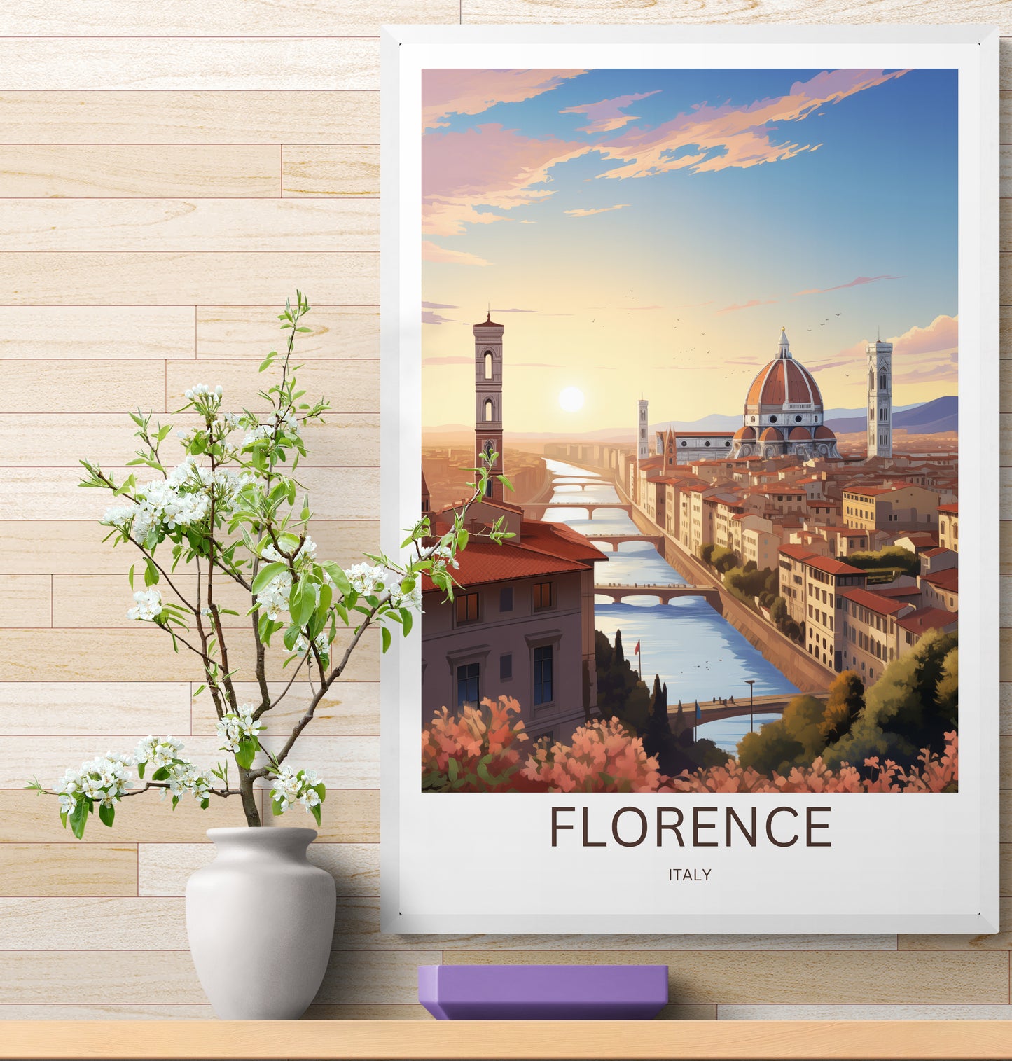 Travel Poster Florenz