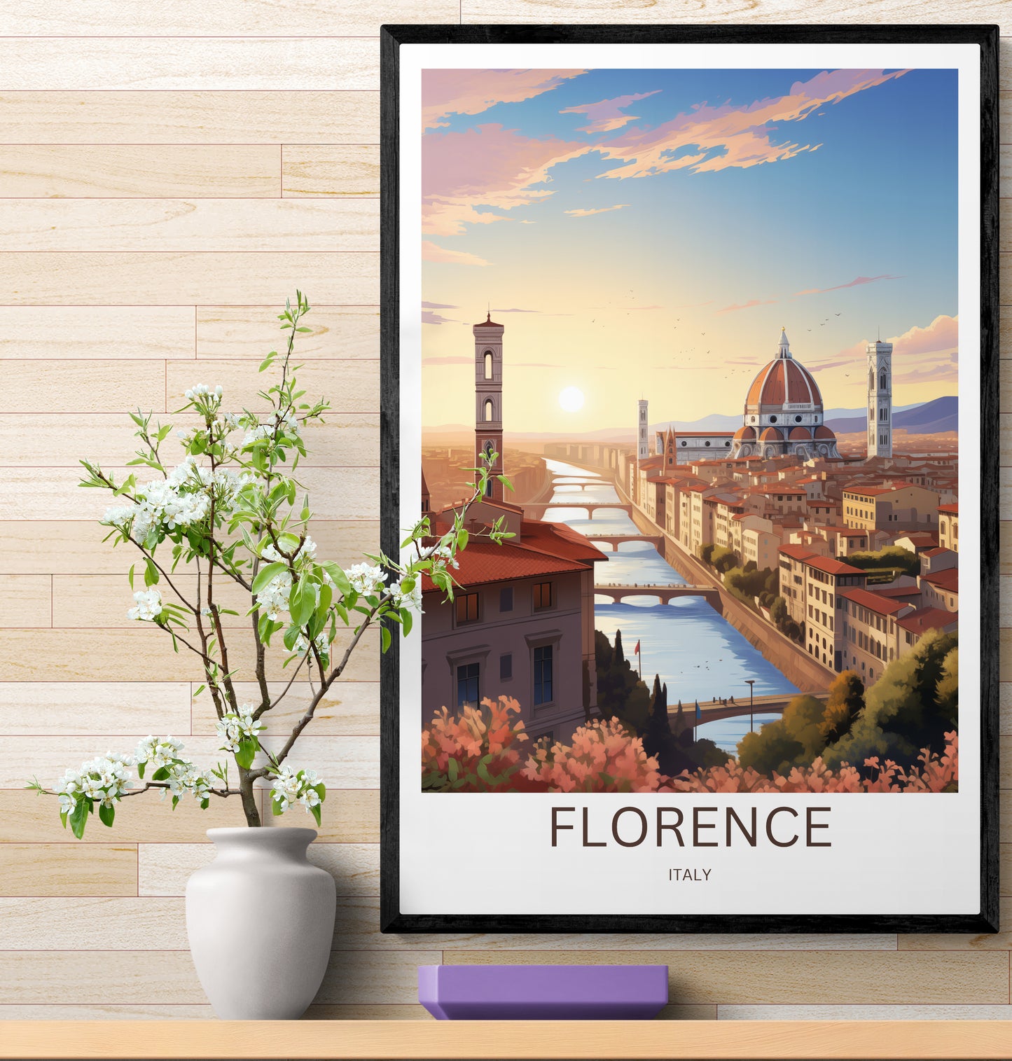 Travel Poster Florenz