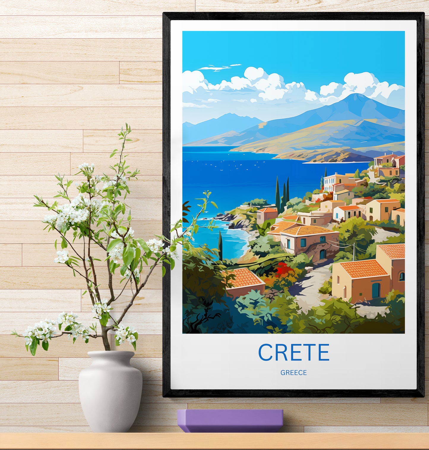 Travel Poster Crete