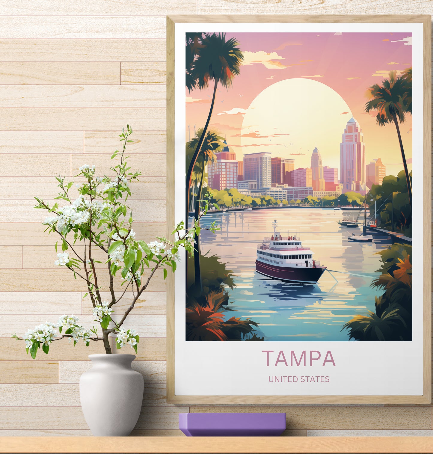 Travel Poster Tampa