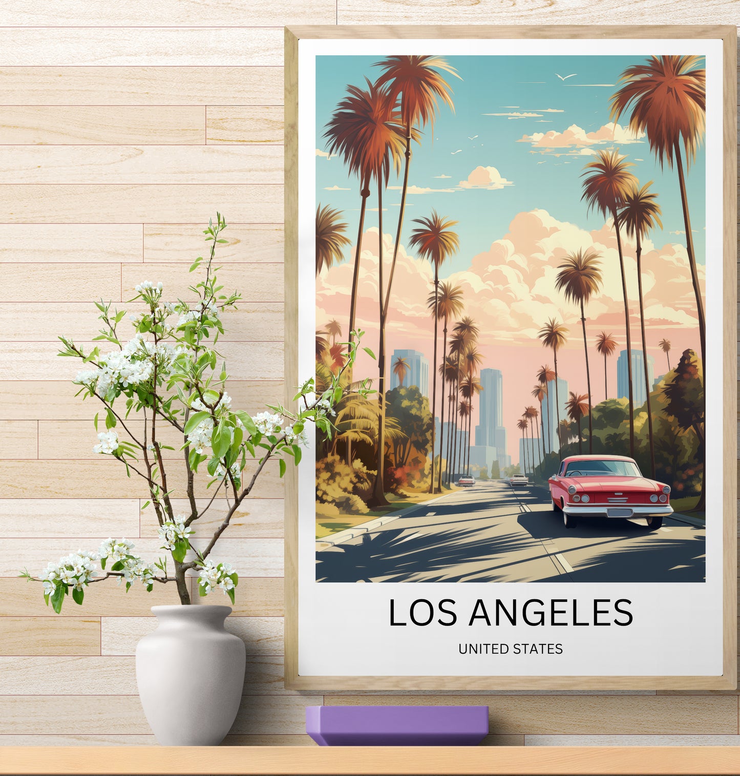 Travel Poster Los Angeles