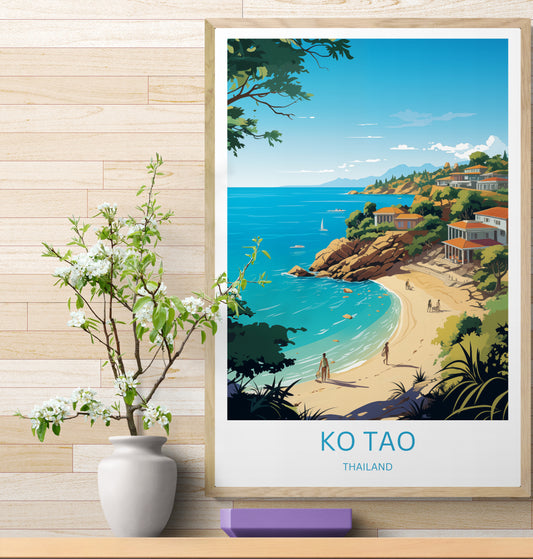 Travel Poster Ko Tao