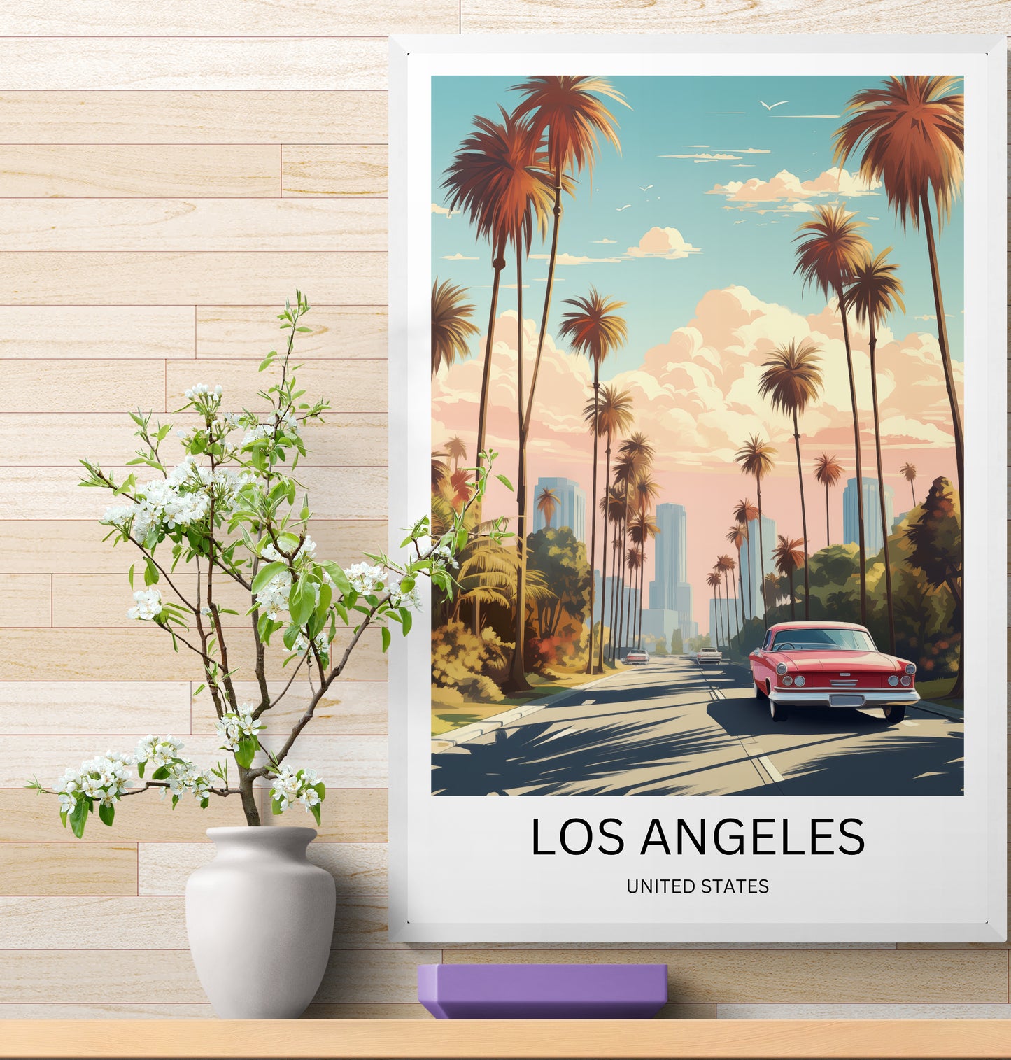 Travel Poster Los Angeles