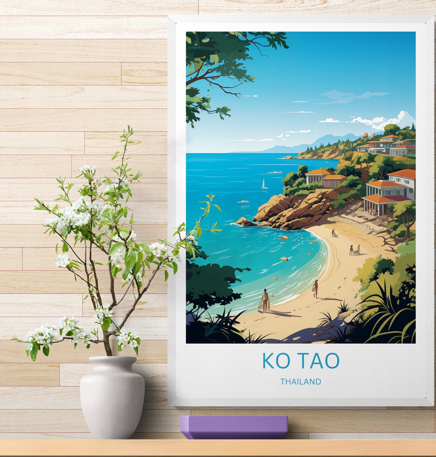 Travel Poster Ko Tao