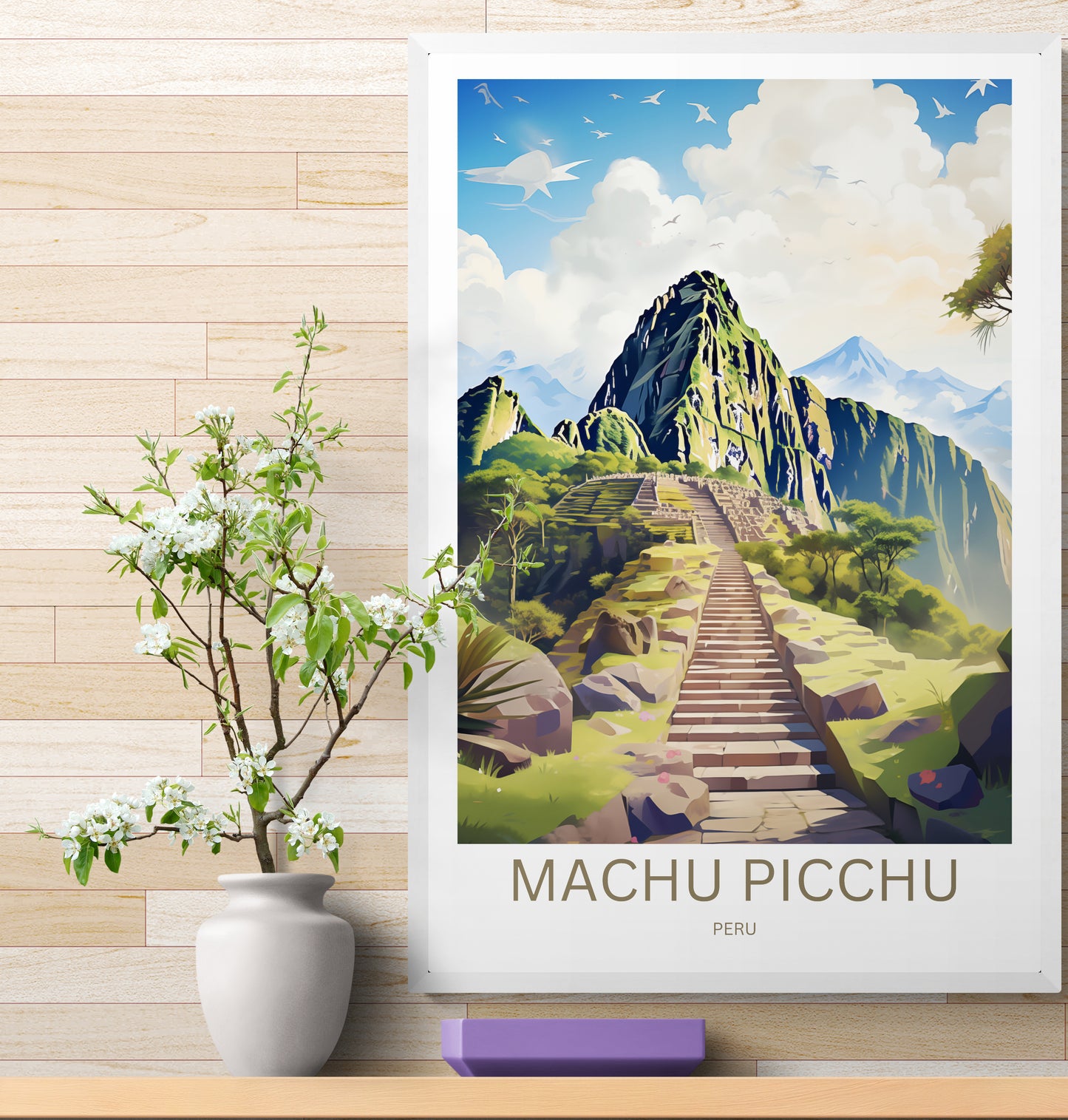 Travel Poster Machu Picchu