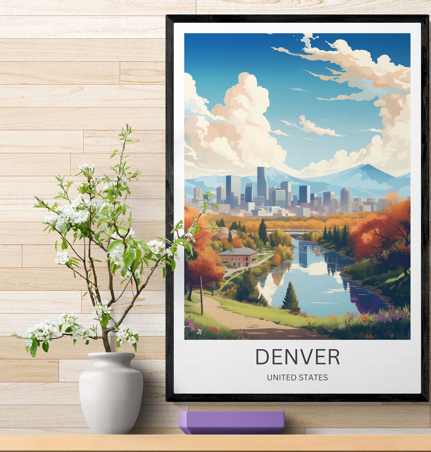 Travel Poster Denver