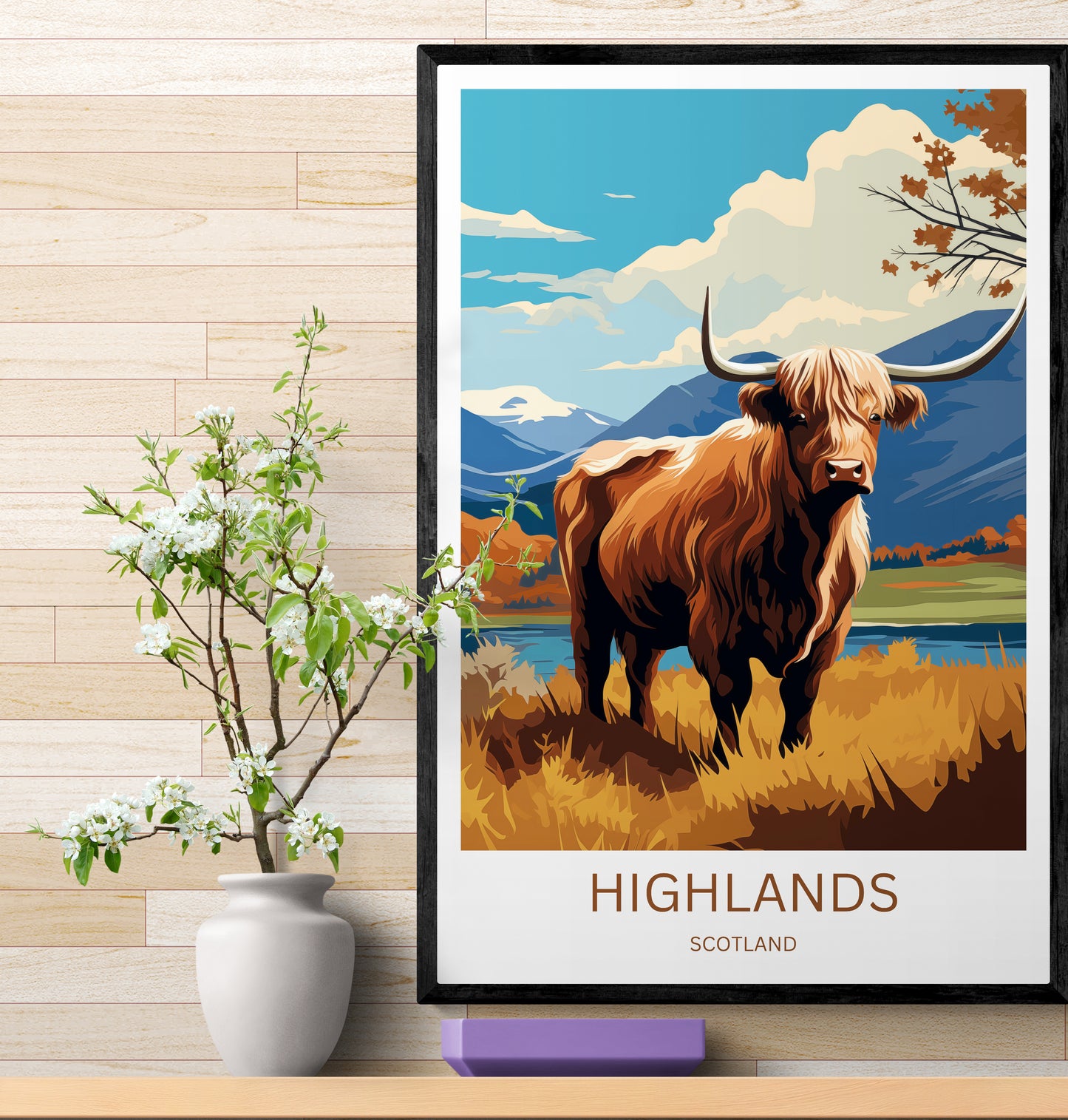 Travel Poster Highlands