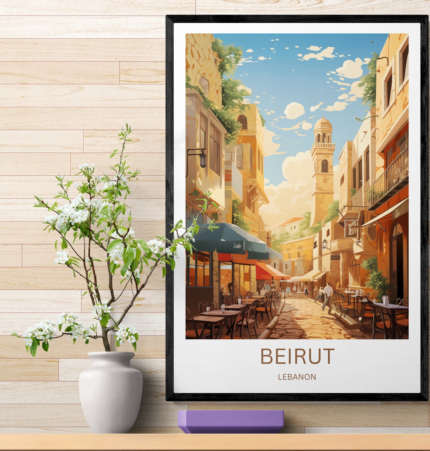 Travel Poster Beirut