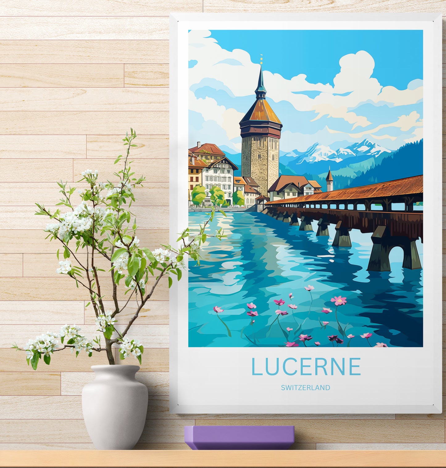 Travel Poster Luzern