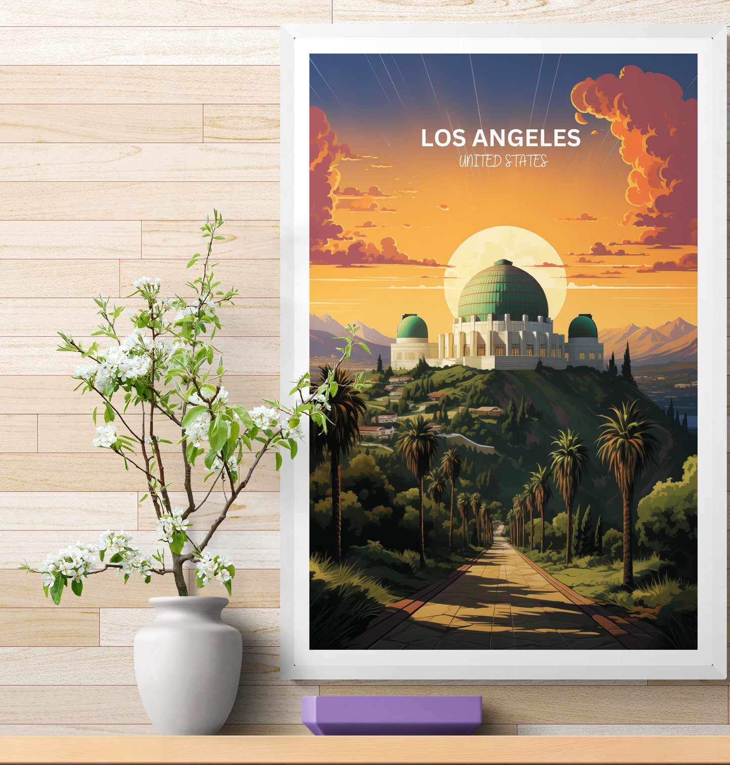 Travel Poster Los Angeles 2.0