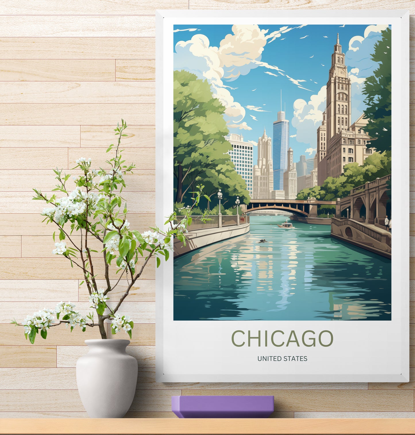 Travel Poster Chicago