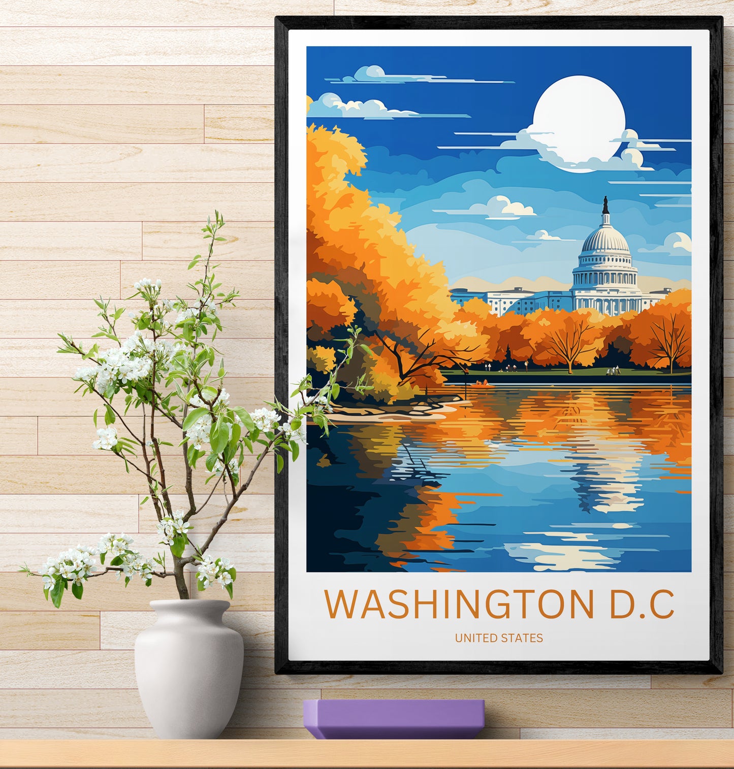 Travel Poster Washington D.C