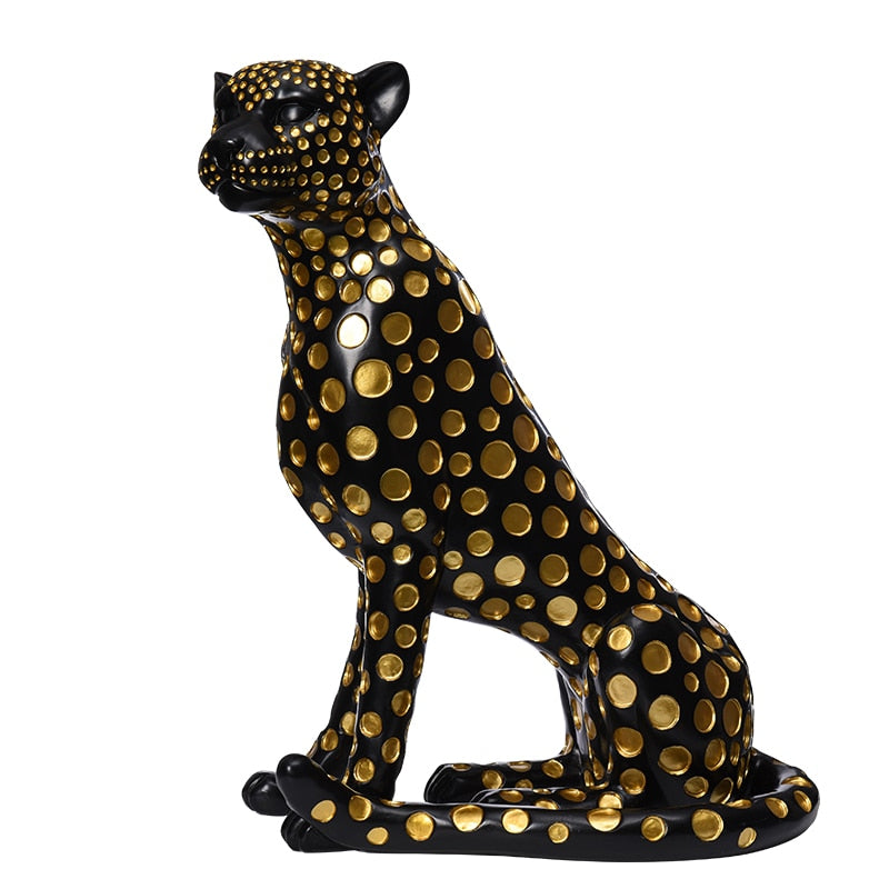 Leopard Skulptur