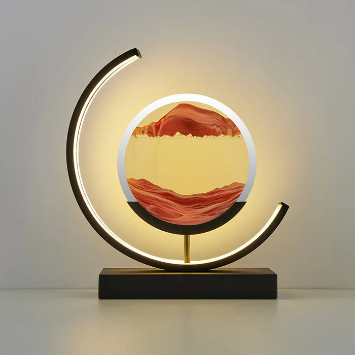 Sand picture lamp