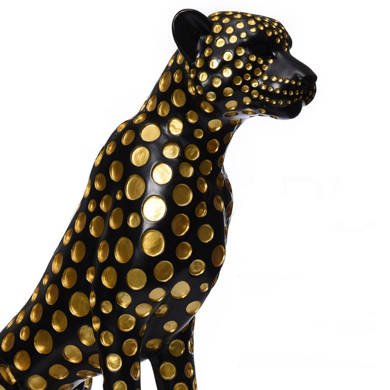 Leopard Skulptur