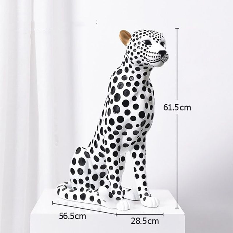 Leopard Skulptur