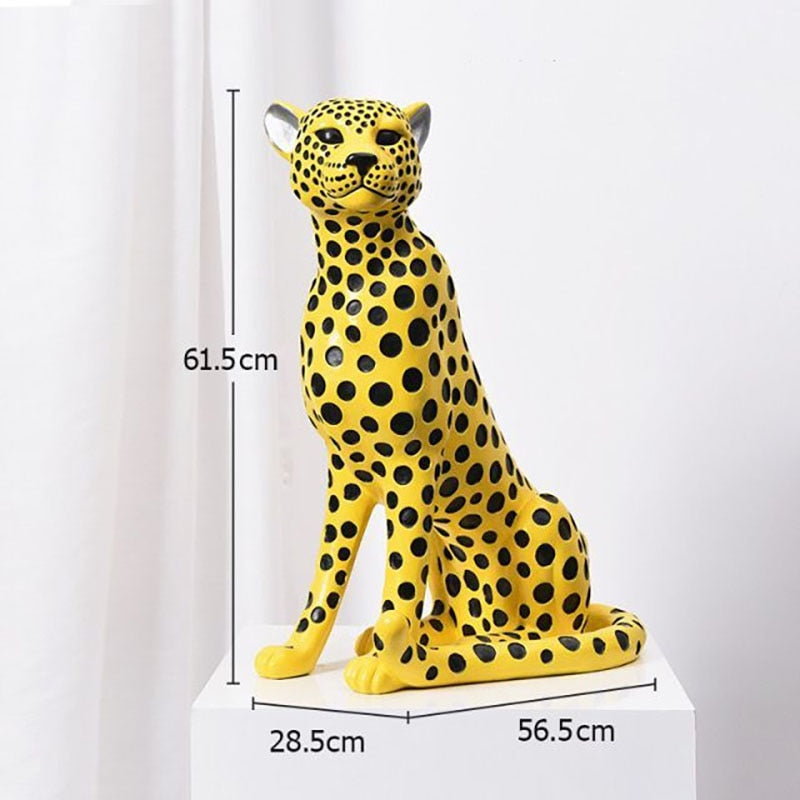 Leopard Skulptur