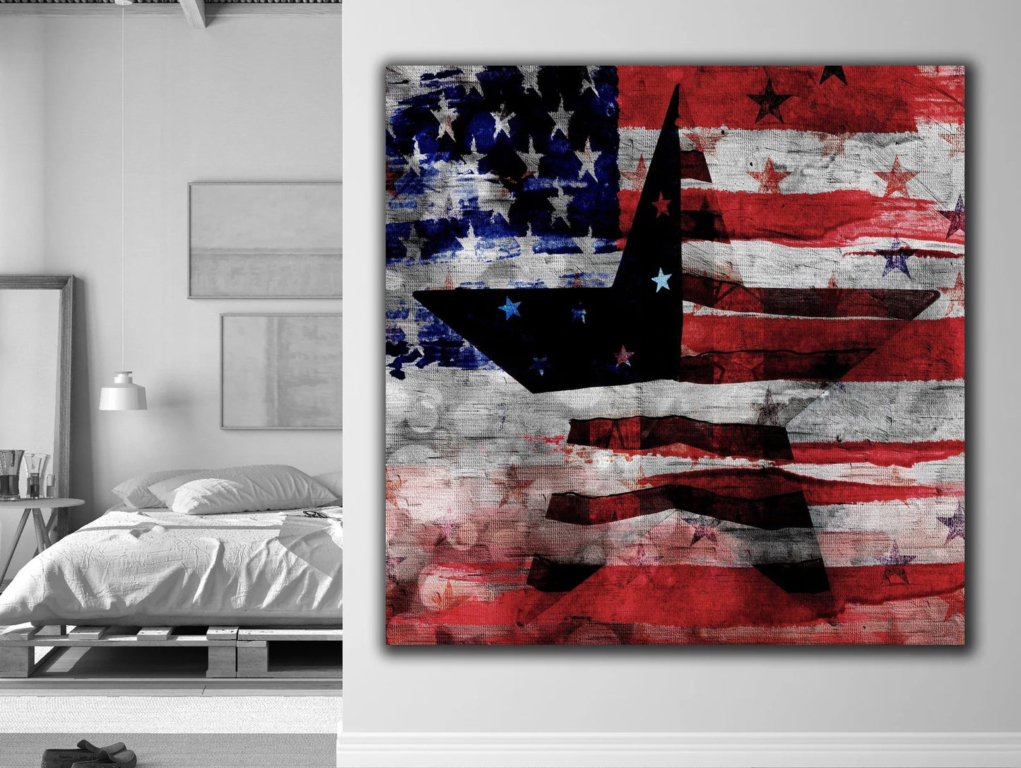 Vintage USA canvas