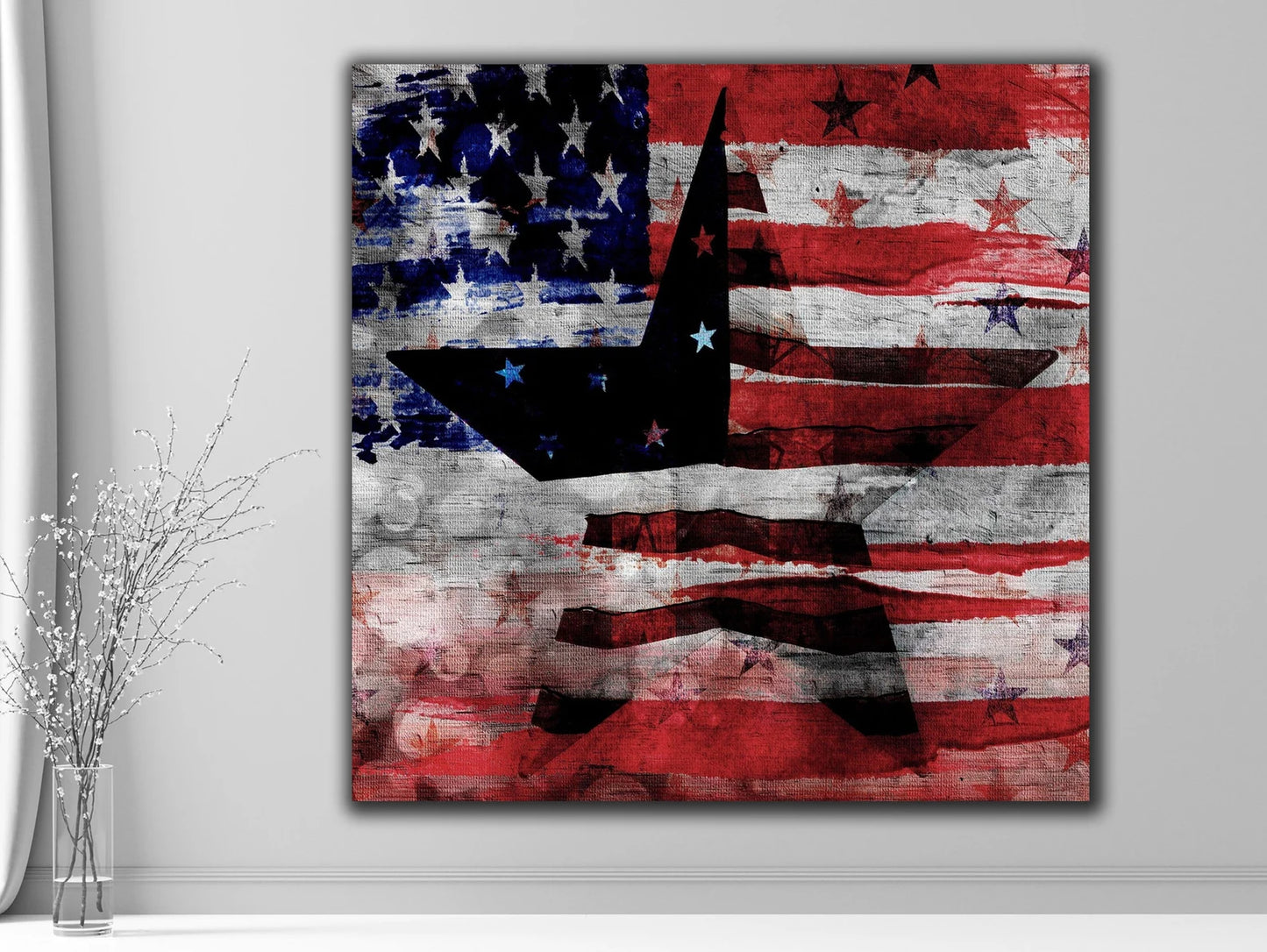 Vintage USA canvas