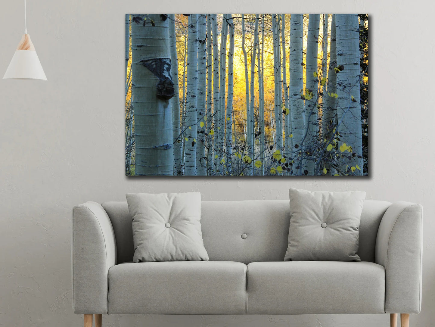 The Birch Forest Canvas